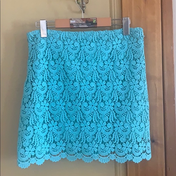 Blue Crochet Zara Skirt - Size small - Picture 2 of 4